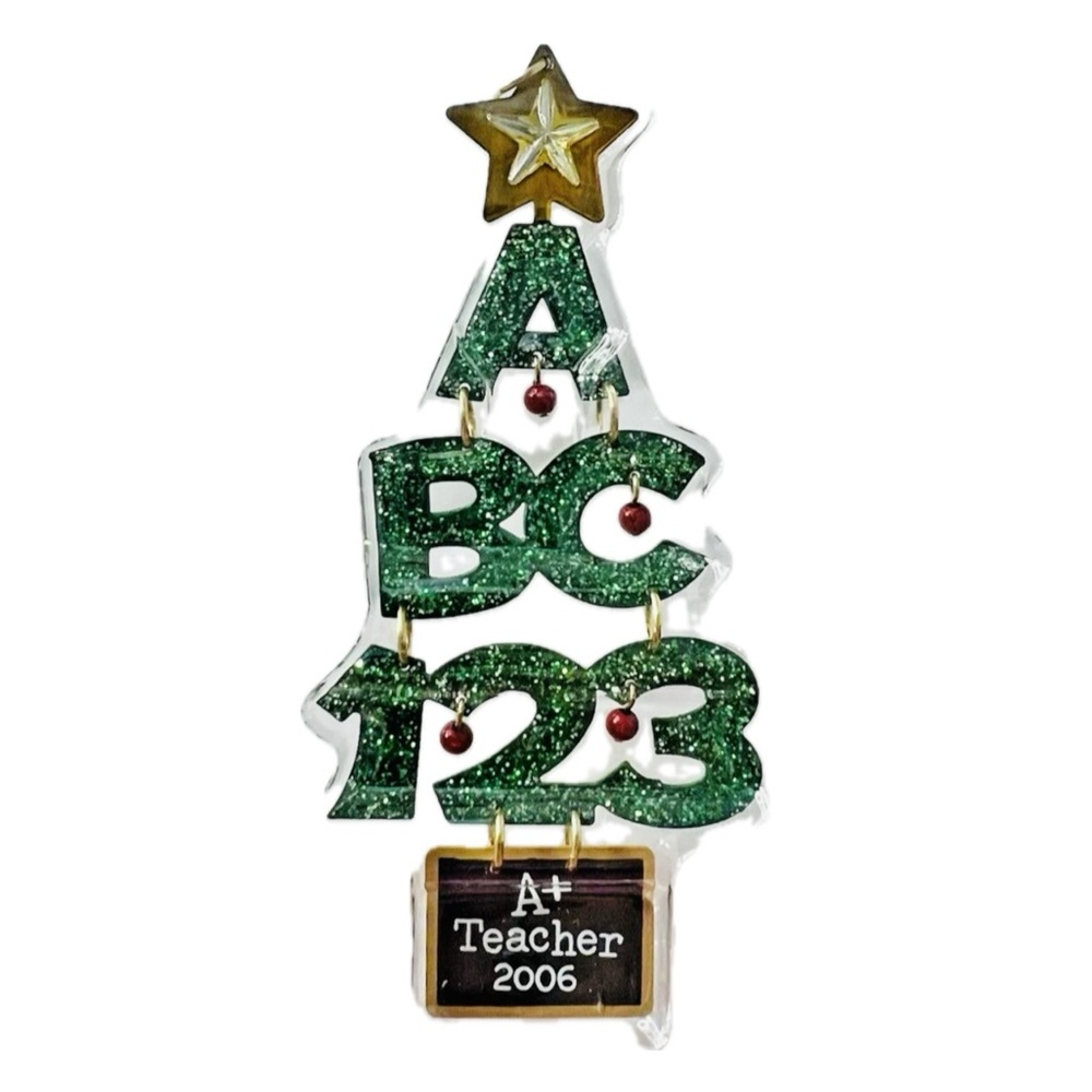 Hallmark Keepsakes Vintage A+ Teacher Ornament